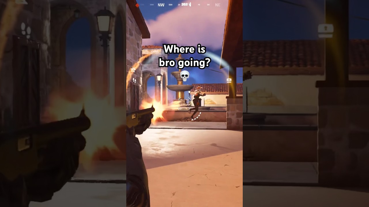 Chasing a Track-Star in Fortnite 🏃‍♂️ | Epic Short Clip