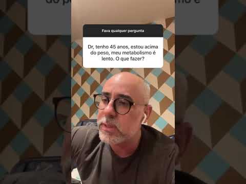 Metabolismo após 40? Veja dicas com Dr. Dayan 👨‍⚕️