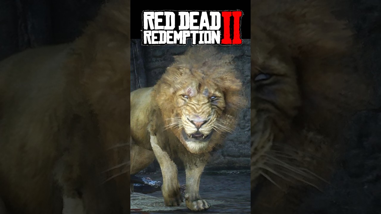 Conquering the Legendary Lion in Red Dead Redemption 2 🦁