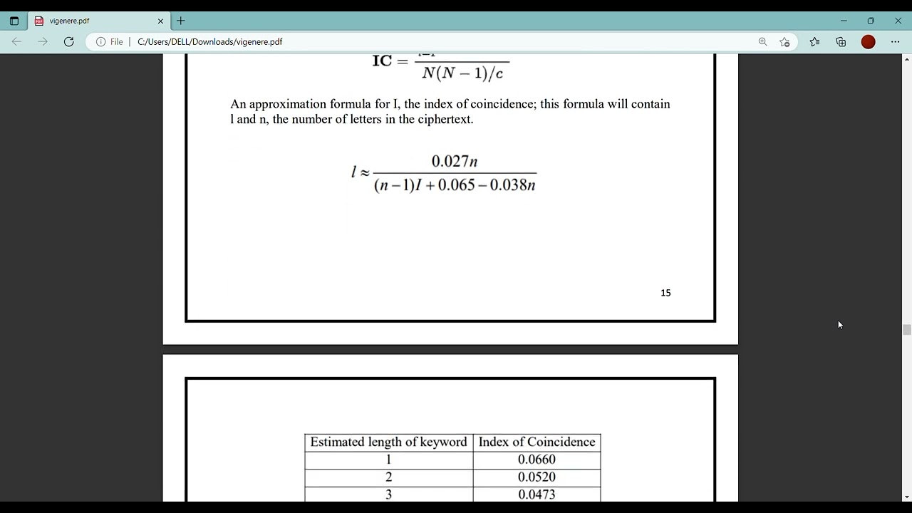Mastering the Vigenère Cipher: Techniques & Cryptanalysis 🔐
