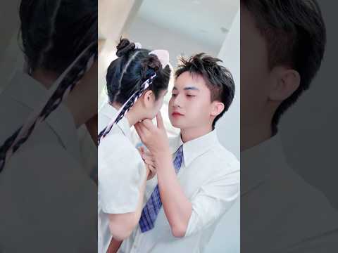 A Kiss to Fix It All 💋 #lilymeow #lilymiumiu #couplegoals #schoolcrush #schooldrama