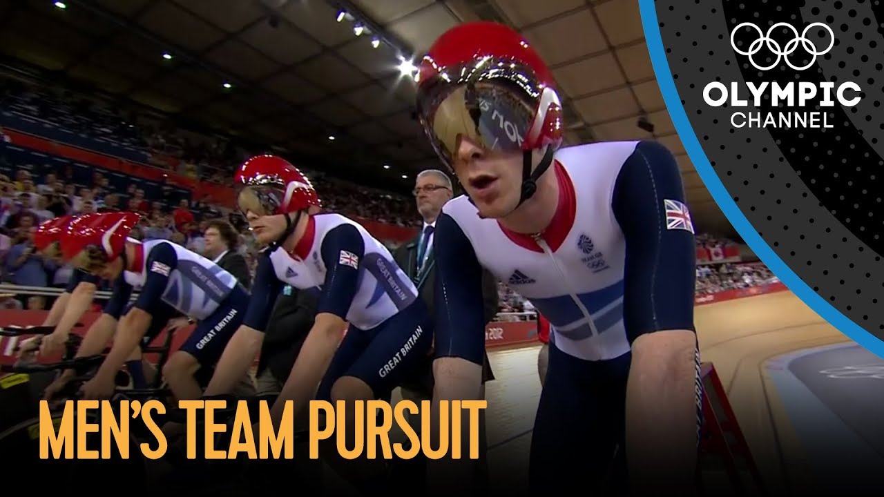 Team GB Breaks World Record in Team Pursuit at London 2012 Olympics 🚴‍♂️