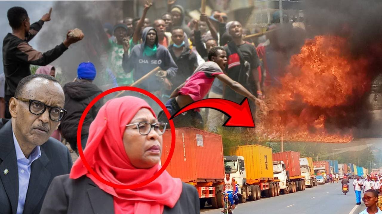 Amakamu 4 Yatwitswe 😳 Abanyarwanda Mu Bibasiwe Mu Myigaragambyo ya Tanzania