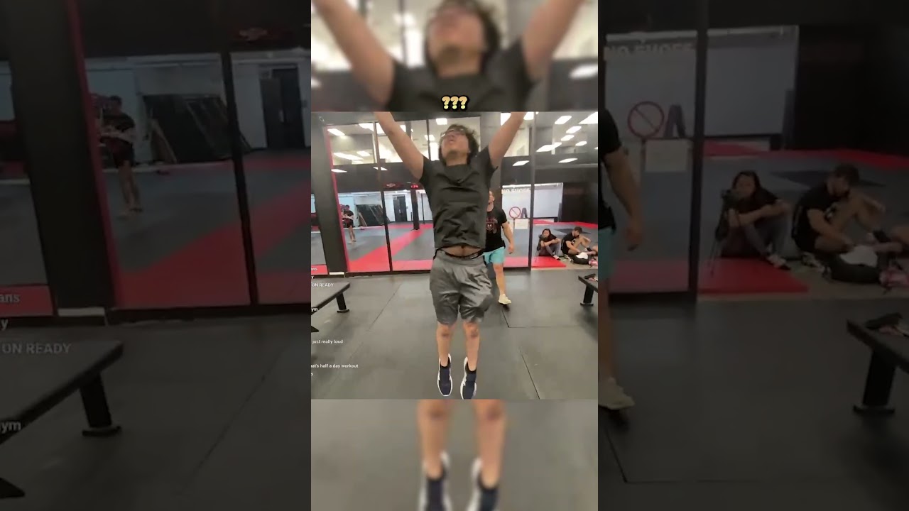 Twitch Streamer Takes on a Pull-Up Challenge at Iron Forge Gym 💪