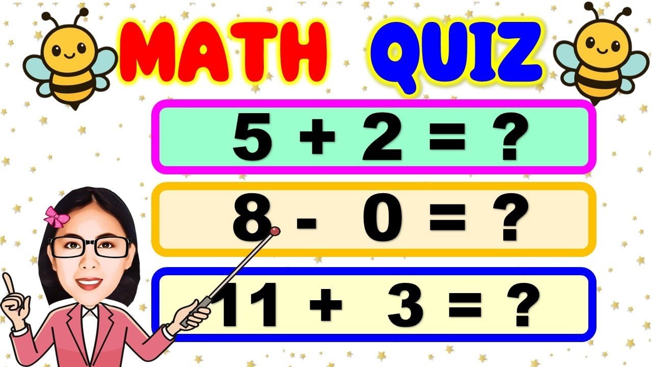 Fun Math Quiz for Kids: Addition & Subtraction Practice 🧮