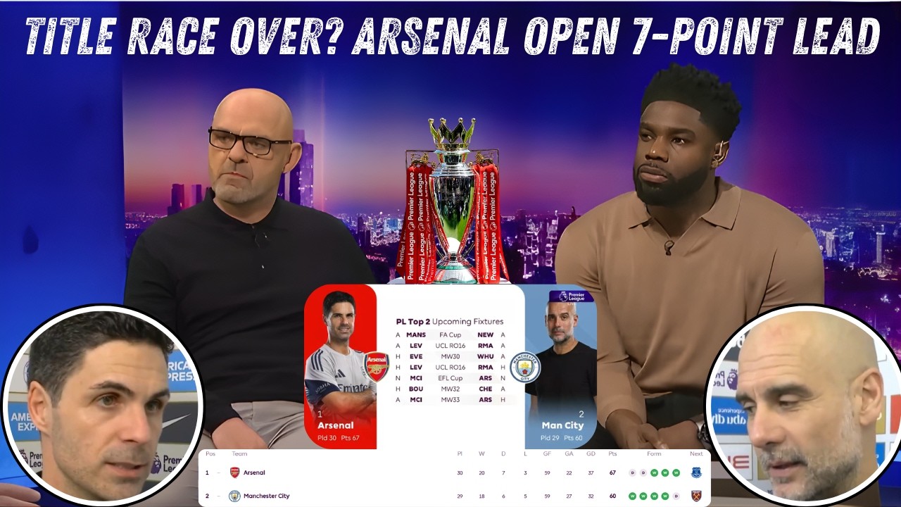Arsenal 7 Points Clear! Is the Premier League Win Near? 🔥