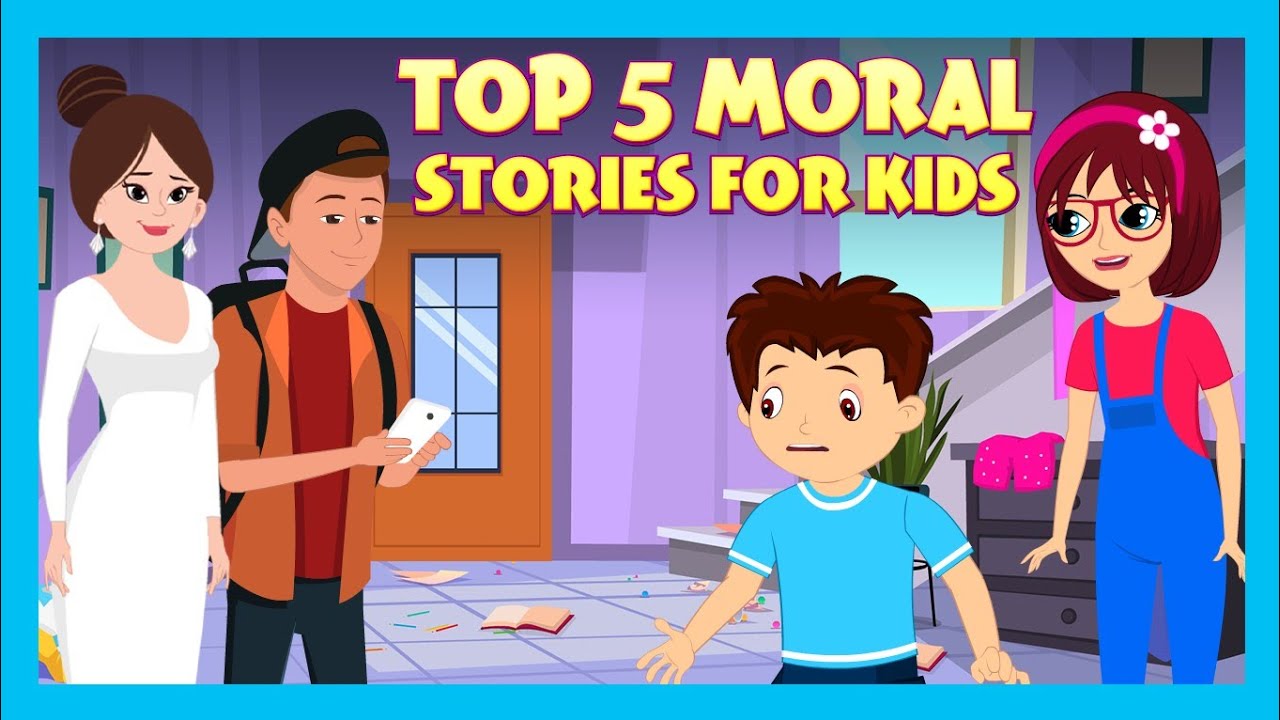 Top 5 Moral Stories for Kids | Tia & Tofu 📖