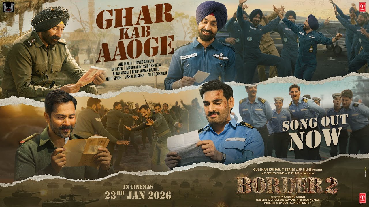 Border 2: Ghar Kab Aaoge | Epic Indian Anthem 🇮🇳
