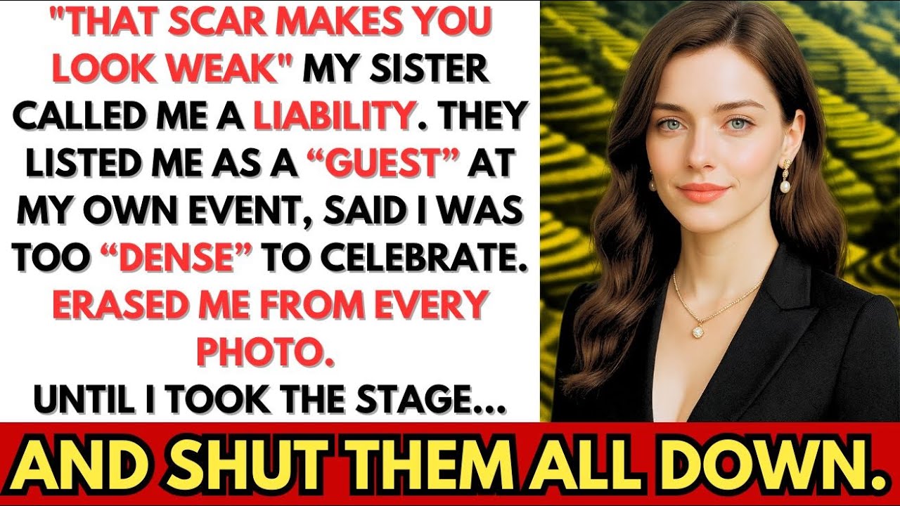 Family Mocked My Scar at Reunion—Then Shocked When They Learned I’m the Youngest Scientist at an Institute 🧪