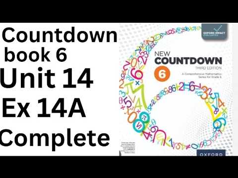 Oxford Countdown Book 6 - Ex 14A complete step by Step Solution @ytacademy198