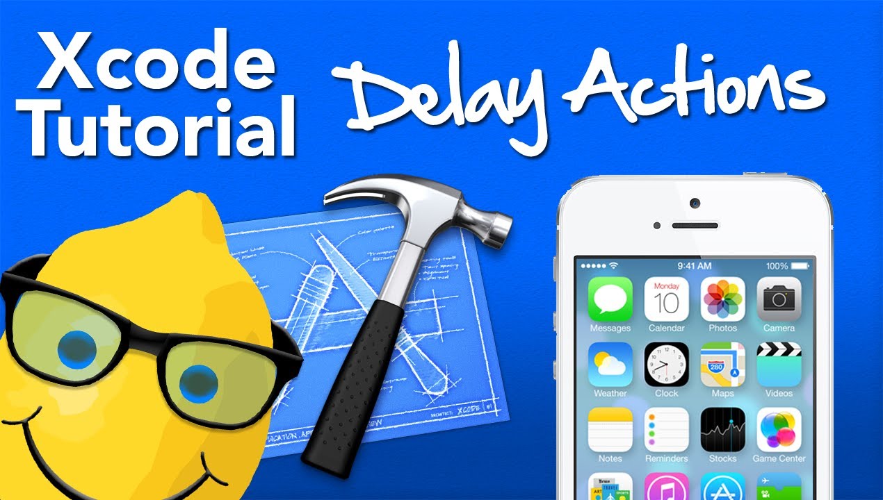 XCode 4 Delay Actions Tutorial π