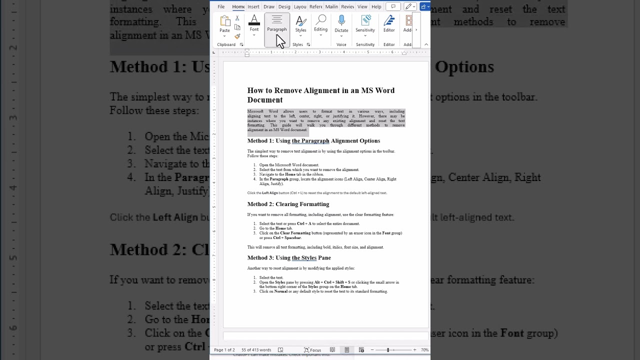 Fix Text Alignment in Word: Easy Guide 📝