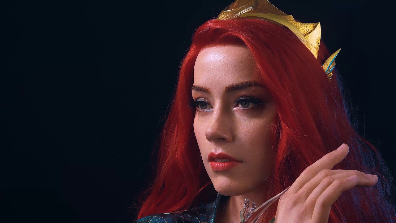 Mera Aquaman Life-Size Bust by Infinity Studio