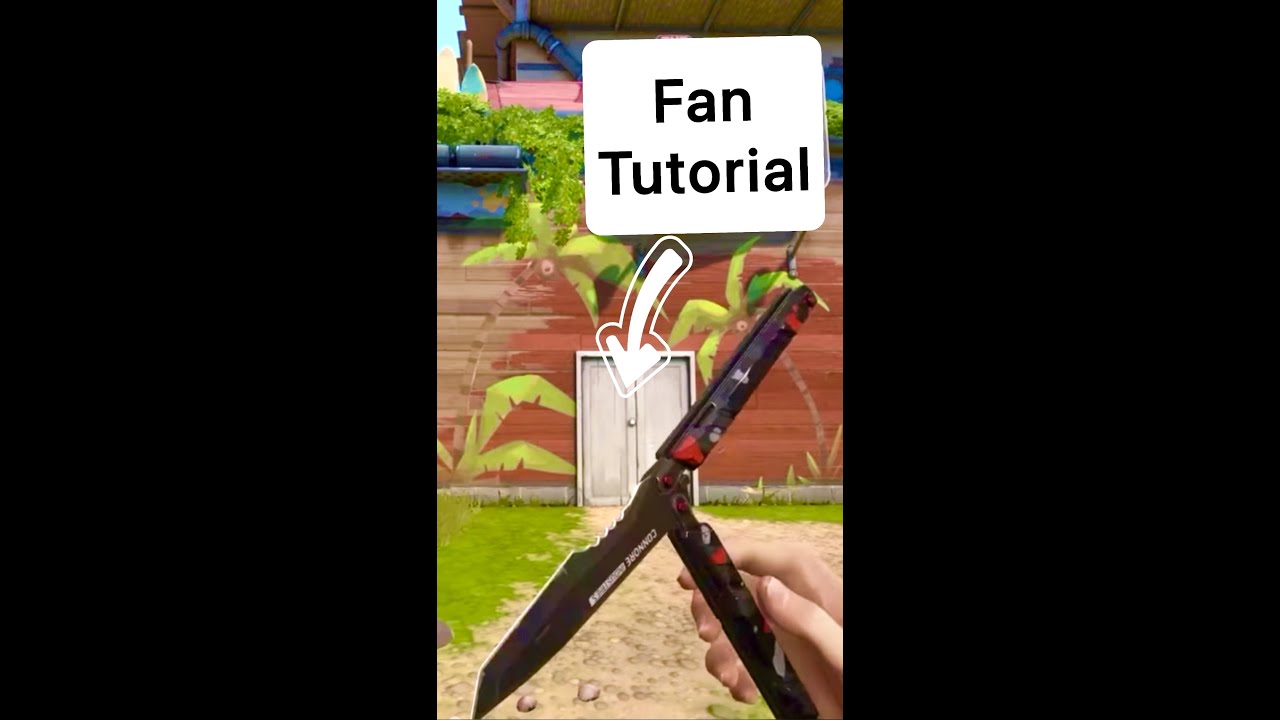 Simple Valorant Butterfly Knife Trick Guide 🗡️