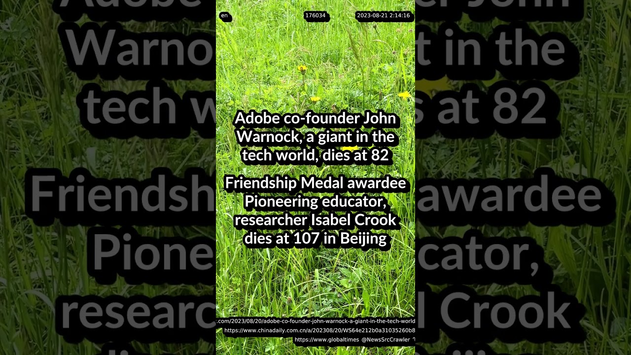 Adobe Co-Founder John Warnock Dies at 82