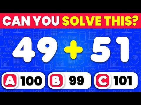 The Ultimate Math Quiz: 100 Sum Questions from Easy to Impossible! 🧠