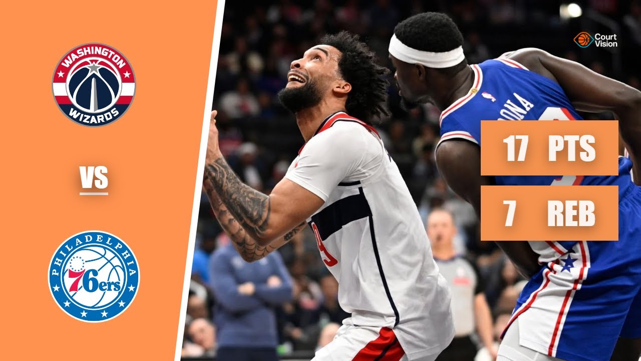 Justin Champagnie Scores 17 Points vs 76ers 🏀