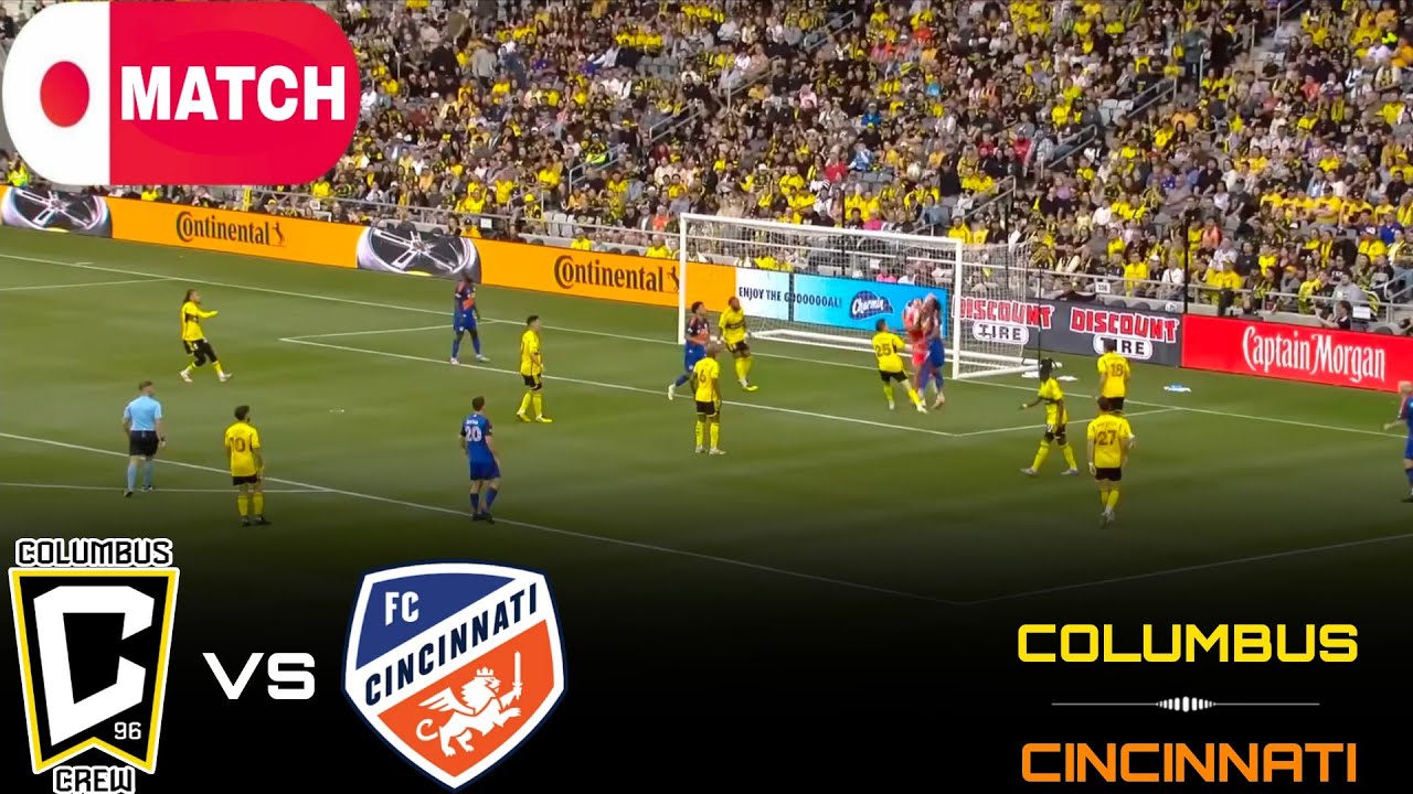 Watch Columbus vs Cincinnati LIVE Stream – MLS 2025 Action ⚽