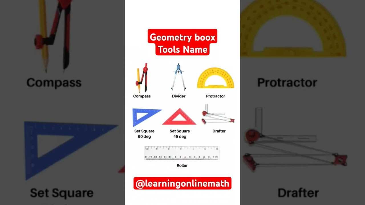 Essential Geometry Box Tools Everyone Should Know 📐✏️