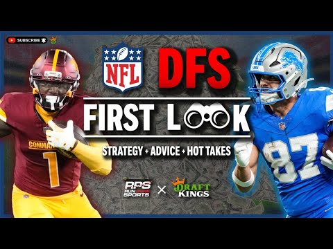 NFL DFS Preview | WEEK 10 | 11/4 - NFL First Look