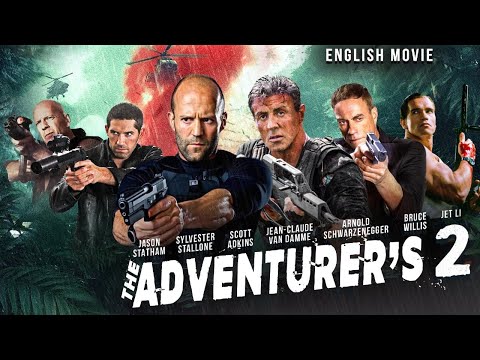 Jason Statham, Adkins, Stallone, Willis, Arnold In THE ADVENTURER'S 2 Hollywood English Action Movie