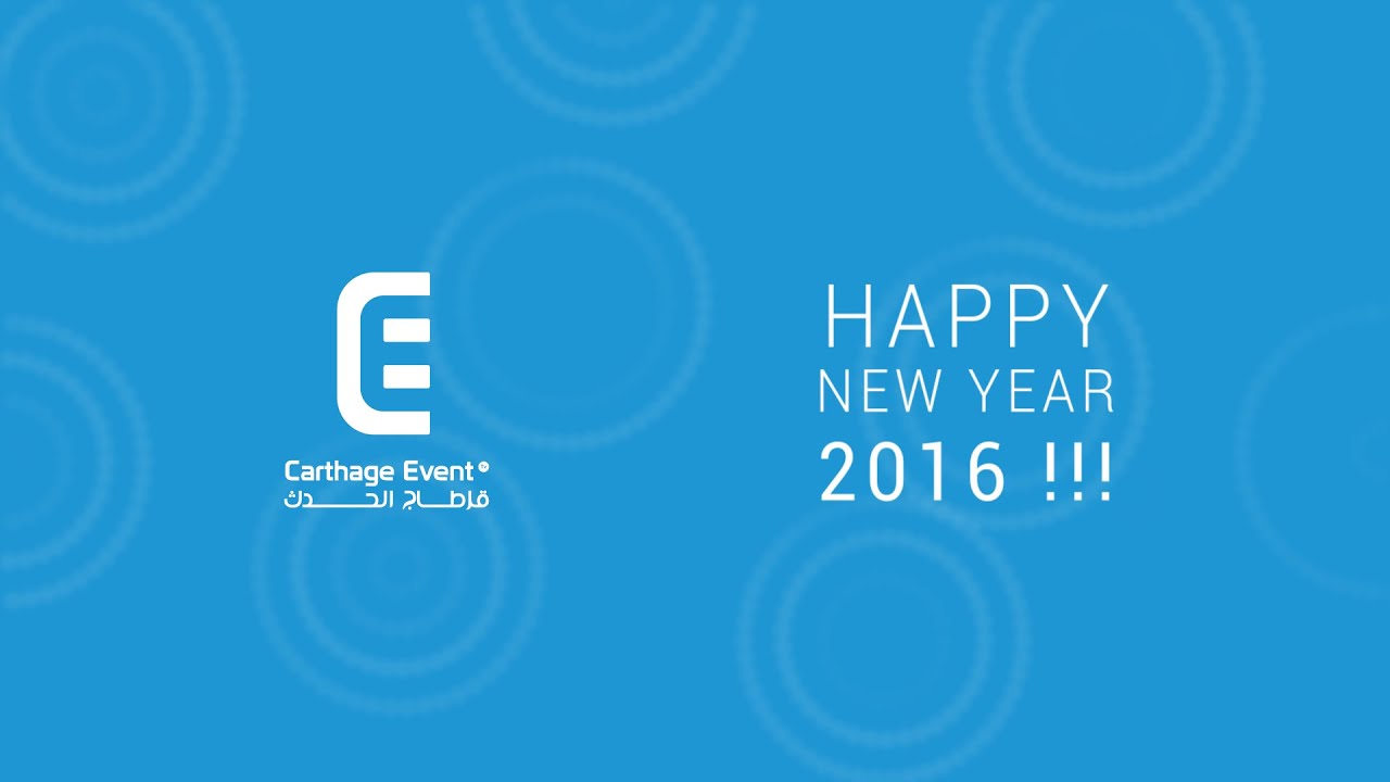 Happy New Year 2016 from Carthage Event ๐