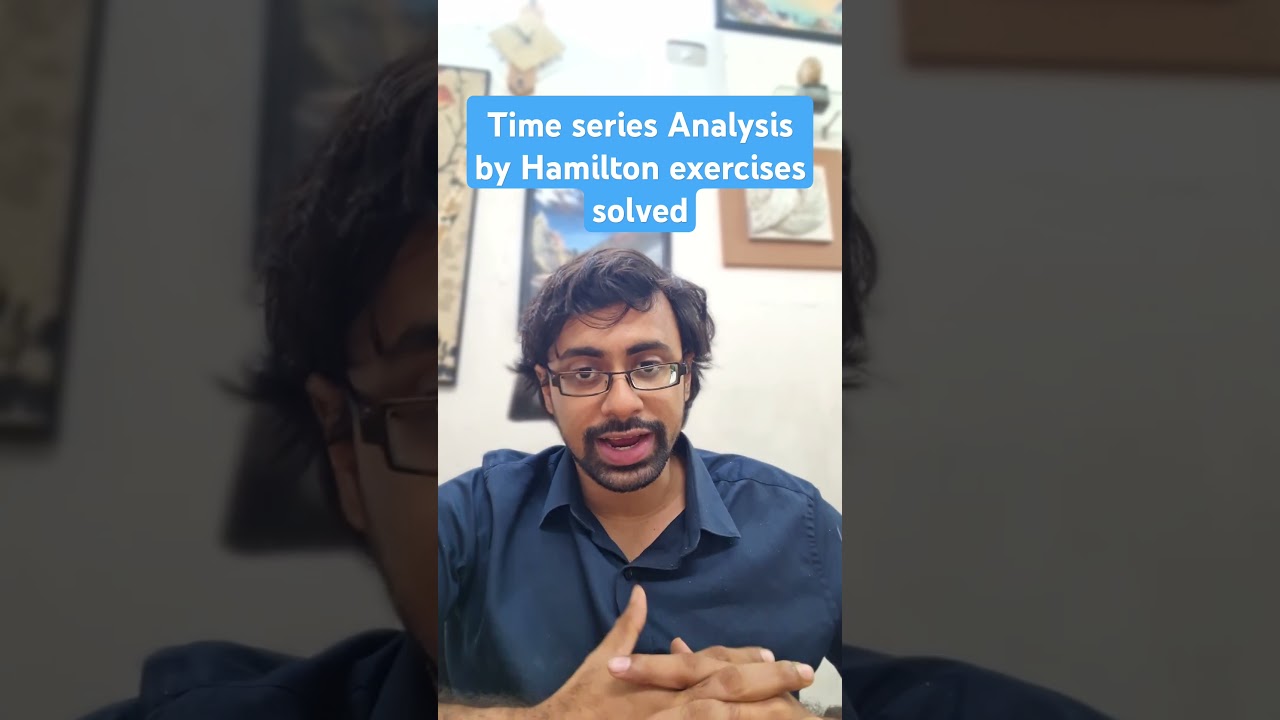 Solved Hamilton Time Series Analysis Exercises 📊