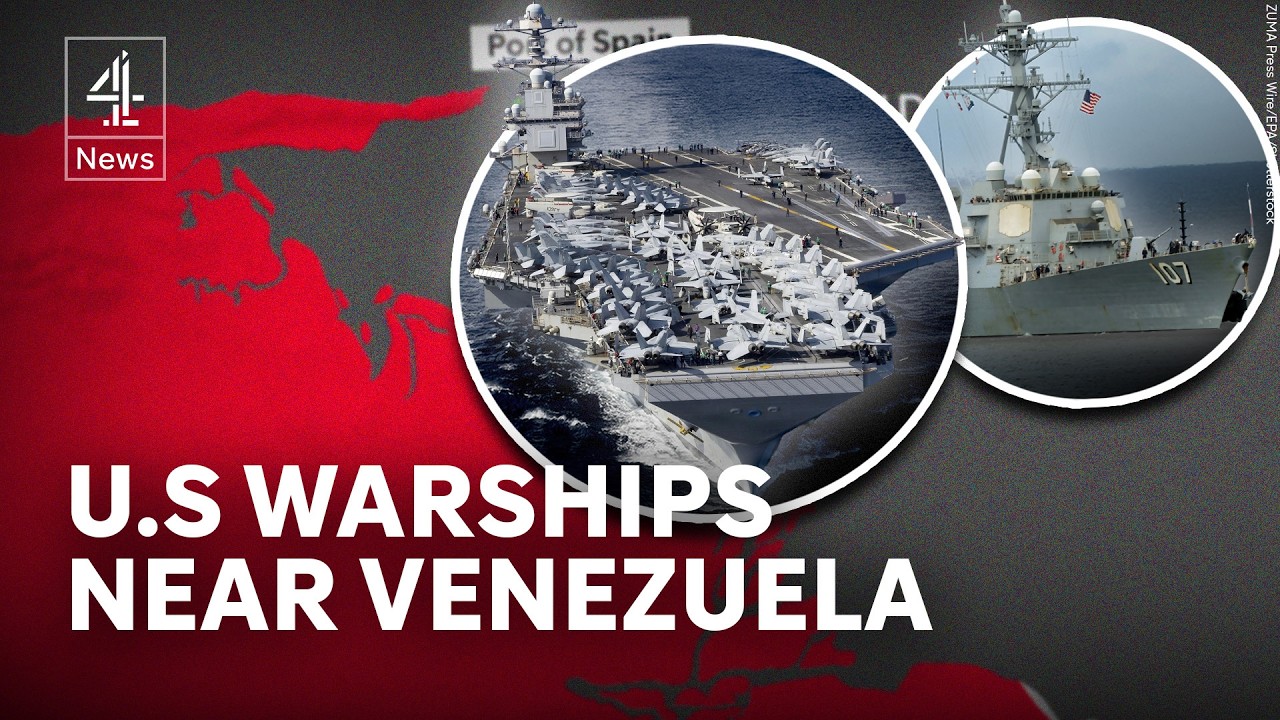 US Warships Near Venezuela Amid Crackdown on South American Drug Cartels 🚢