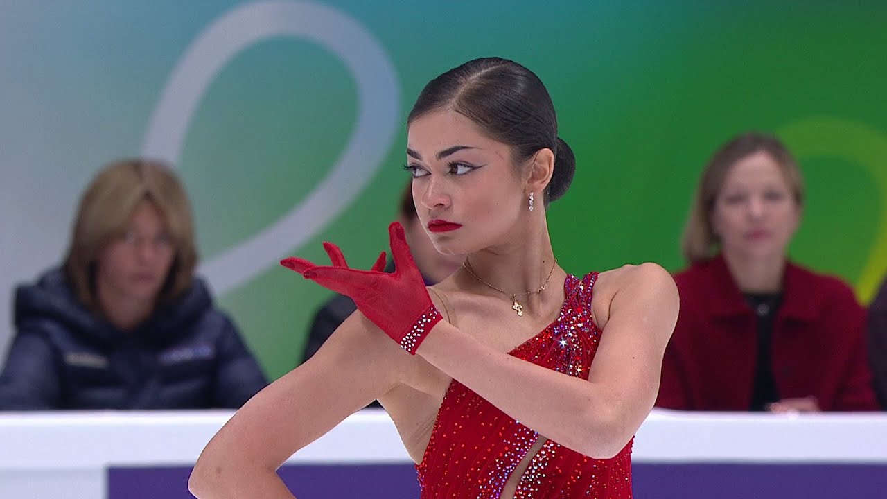Аделия Петросян: Произвольная программа и контрольные прокаты сборной России 2025