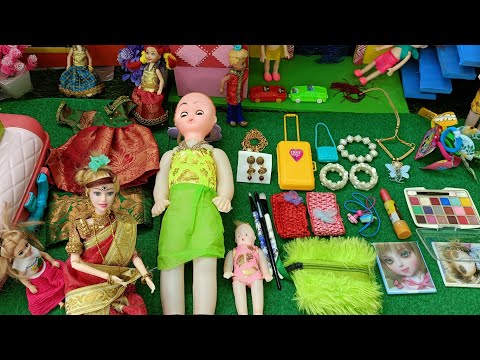 மகிழ்ச்சியான நேரம் பகுதி 671 | Barbie makeup barbie dress | mini green food| kalai Kavitha vinitha