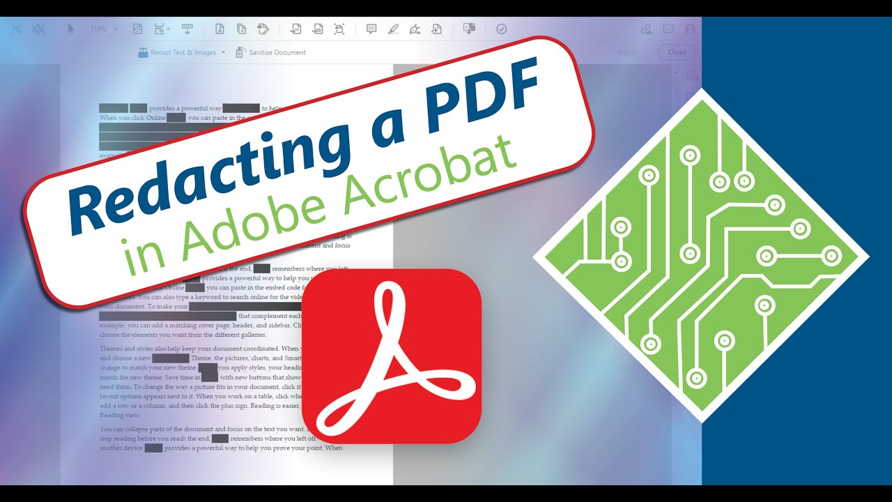 Guide to Redacting PDFs Using Adobe Acrobat