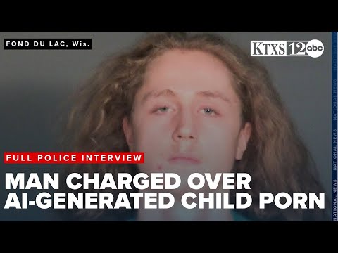 AI generated child porn case in Wisconsin; full interview with police