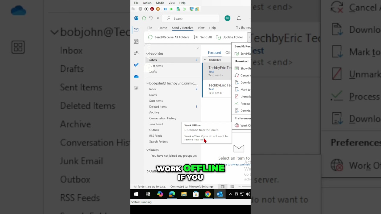 Fix Outlook Email Sending/Receiving Issues 📧