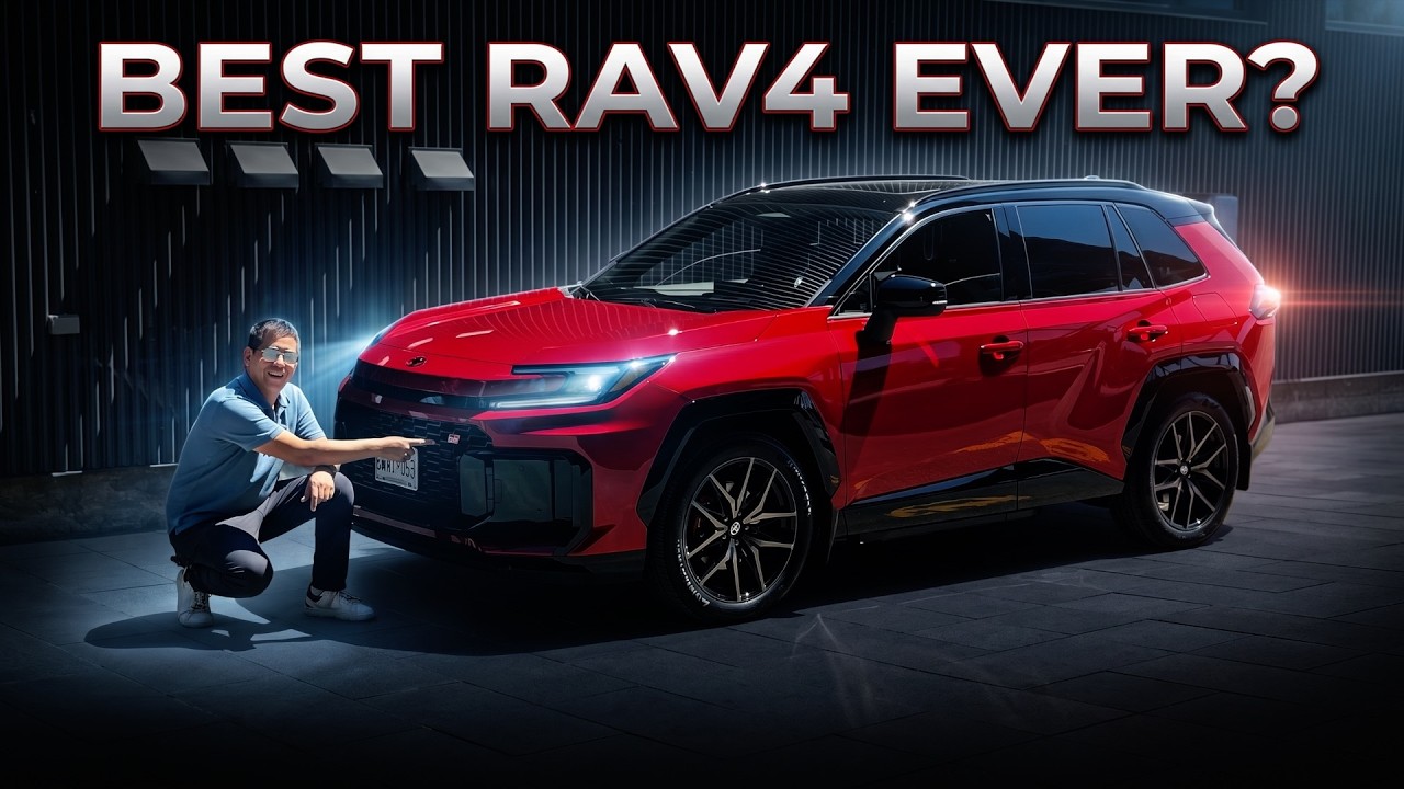 324 HP, 80km EV Range! 2026 Toyota RAV4 GR Sport PHEV First Drive
