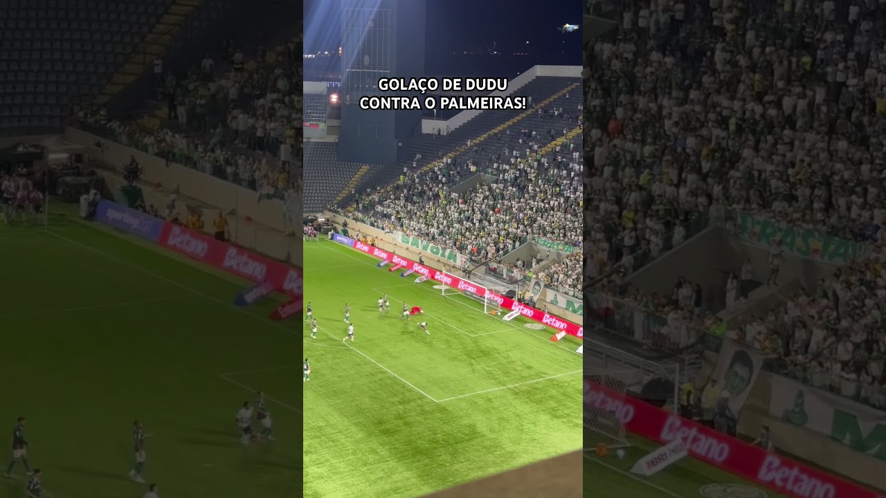 DUDU É TITULAR! GOLAÇO DO VOLANTE DO VITÓRIA CONTRA O PALMEIRAS