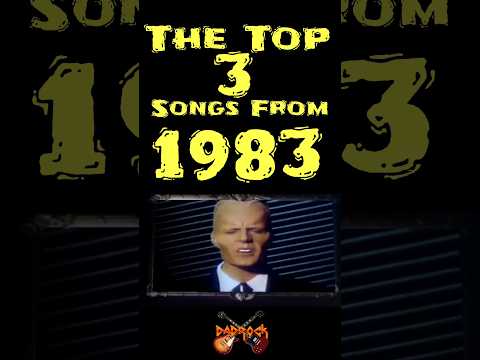 The TOP 3 Songs From 1983 #TopSongs #BillboardHits #ClassicHits #MusicHistory #ChartToppers