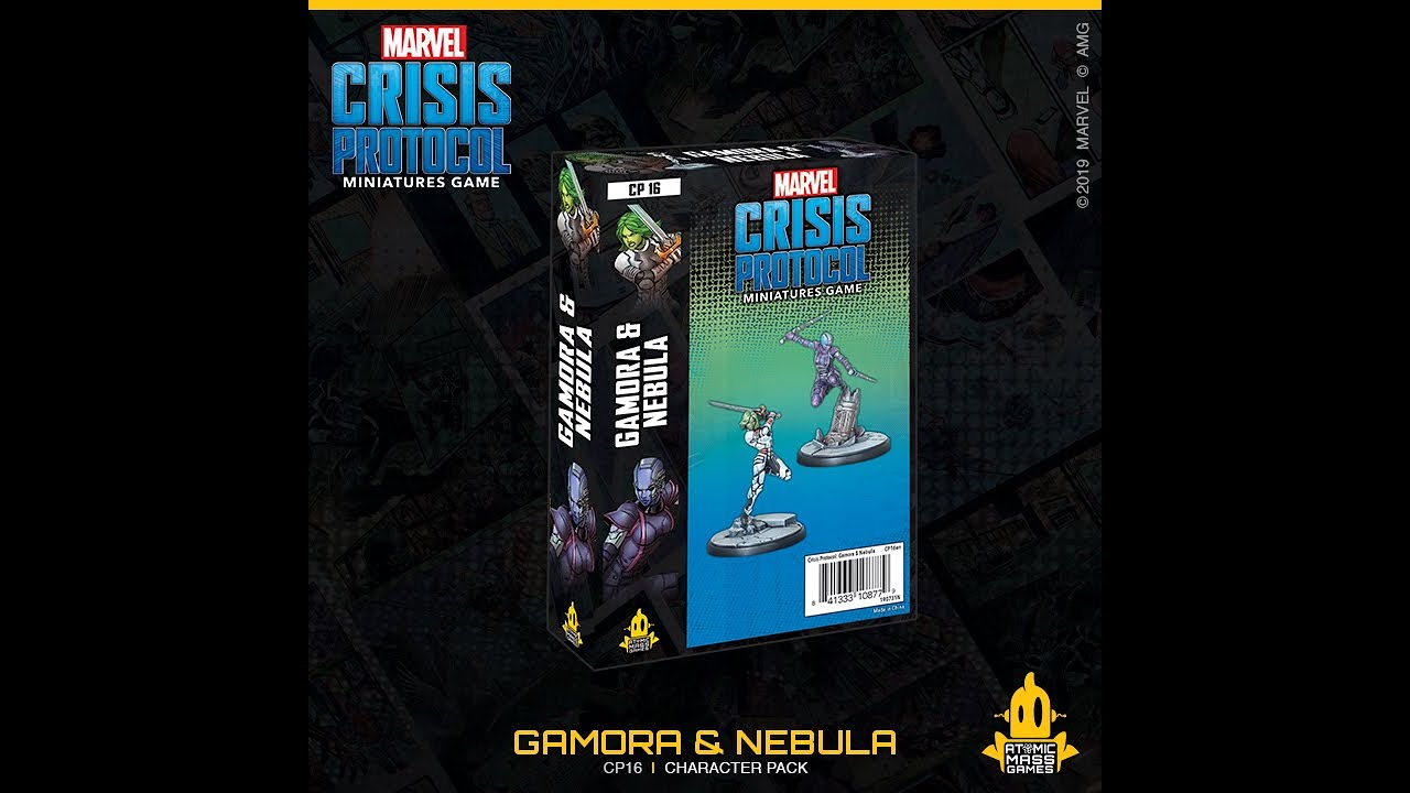 Marvel Crisis Protocol: Gamora & Nebula Expansion 🌟