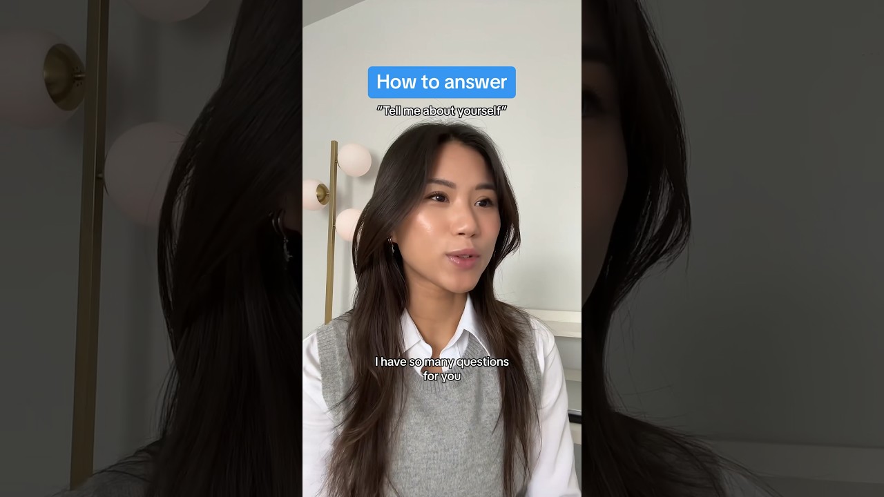 Mastering the 'Tell Me About Yourself' Interview Question