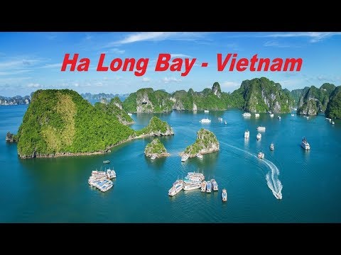 Toàn cảnh vịnh hạ long, ha long bay (flycam)