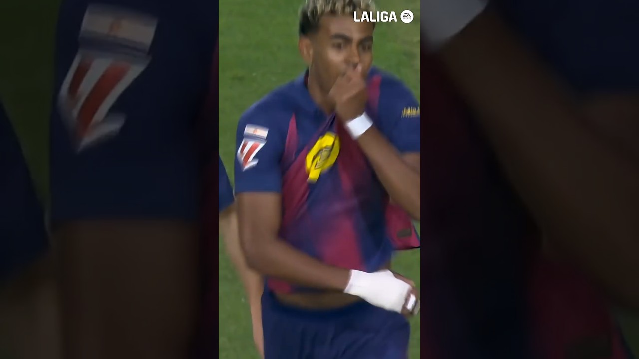 Lamine Yamal Scores Stunning Goal for FC Barcelona ⚽ | La Liga Highlights