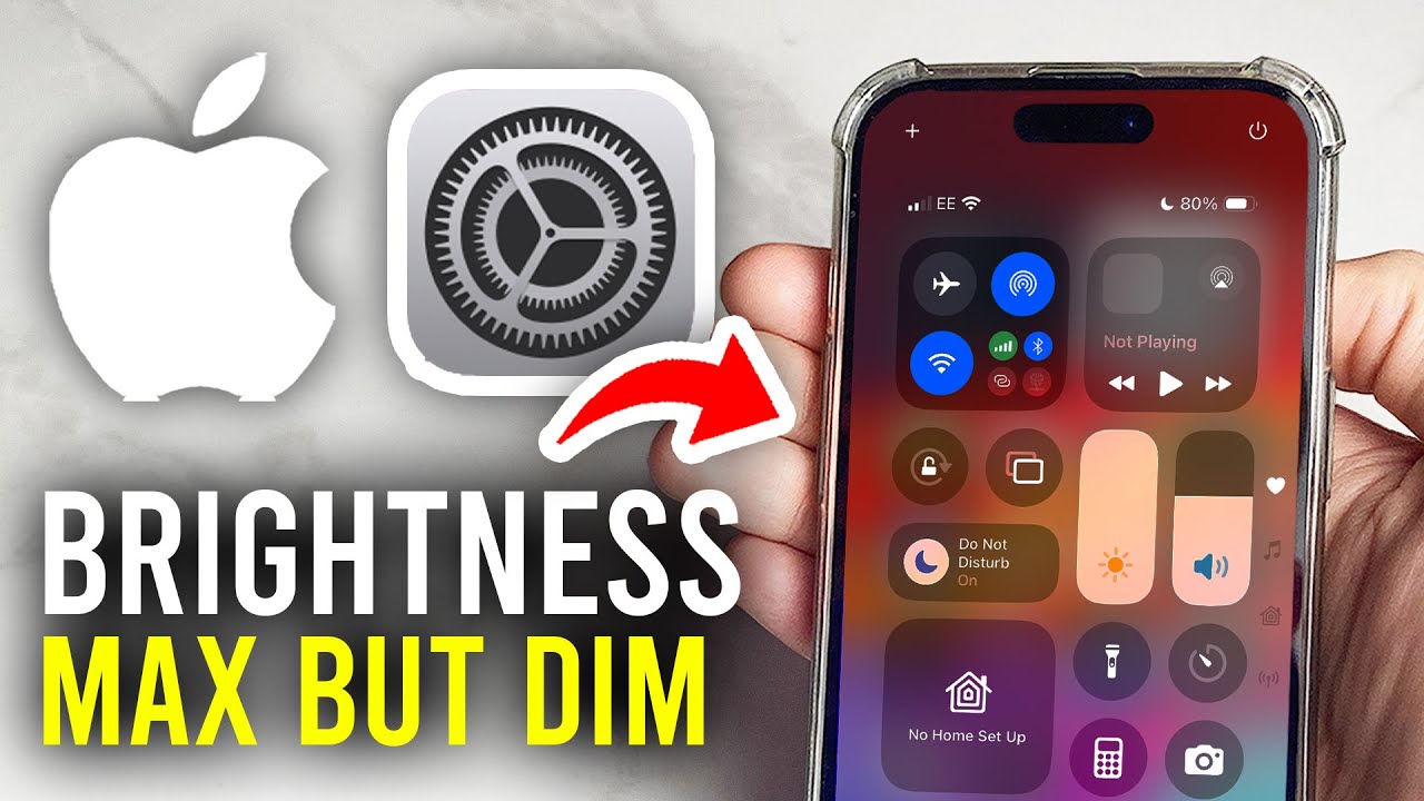 Fix iPhone Brightness Max, Screen Still Dim 📱