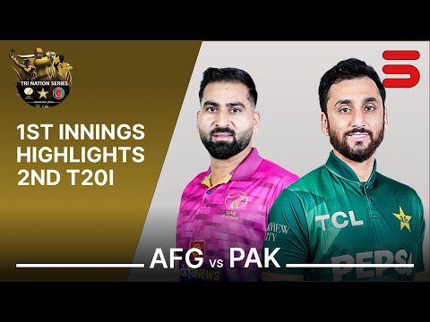 1st Innings Highlights | UAE vs Pakistan | T20I Tri Nation Series 2025 | Match 2 | ECB | M3Q1K