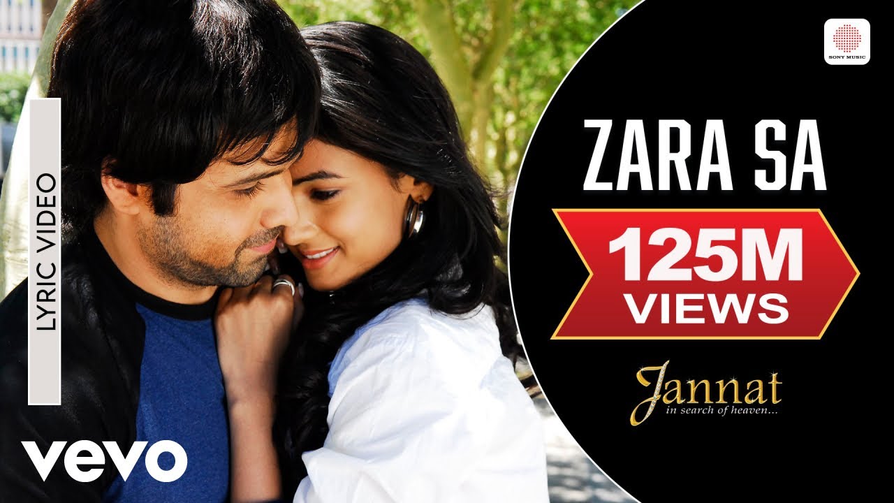 Zara Sa - Romantic Lyrical Video from Jannat 🎶 | Emraan Hashmi & Sonal Chauhan