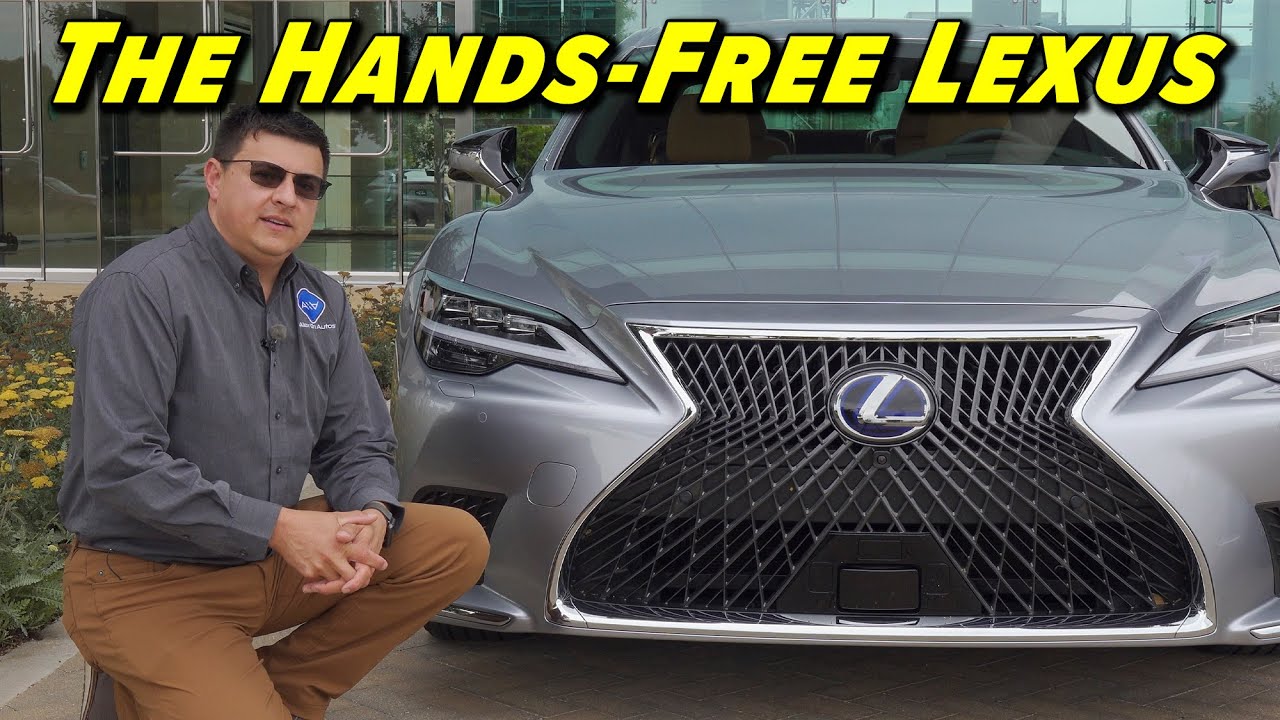 Lexus LS 500h Hands-Free Driving & Teammate 🚗