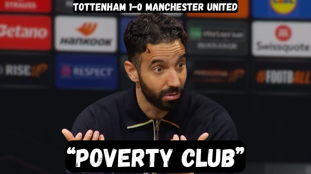 Ruben Amorim Criticizes Players After Tottenham's Narrow 1-0 Loss to Manchester United ⚽