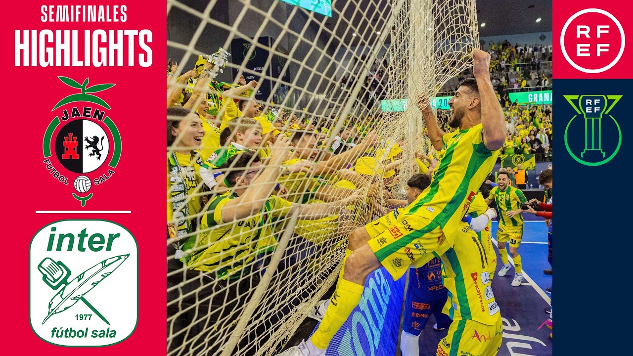 Resumen #CopadeEspañaFS Jaén Paraíso Interior 3-0 Movistar Inter | Semifinales