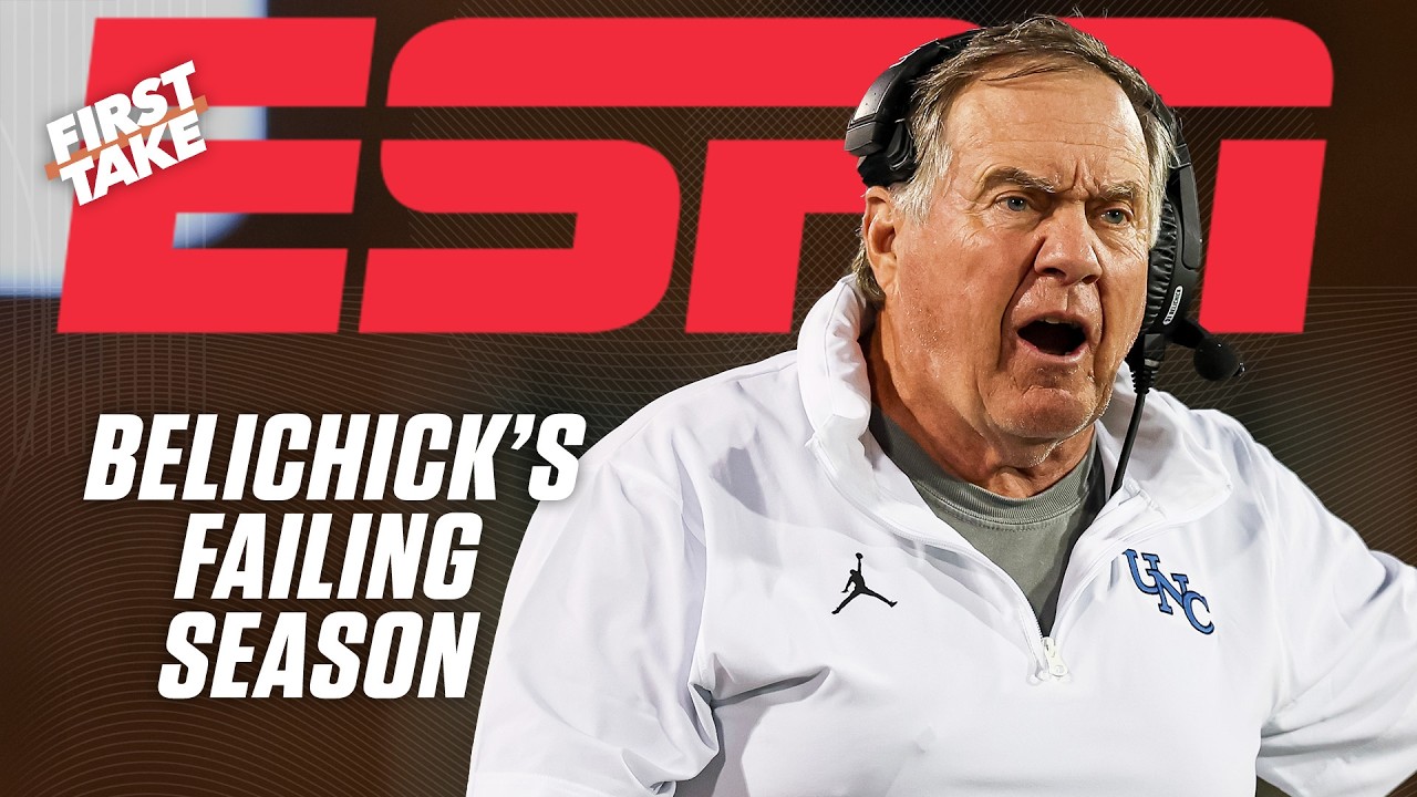Is Bill Belichick’s UNC Era Already a Bust? 🏈 | First Take