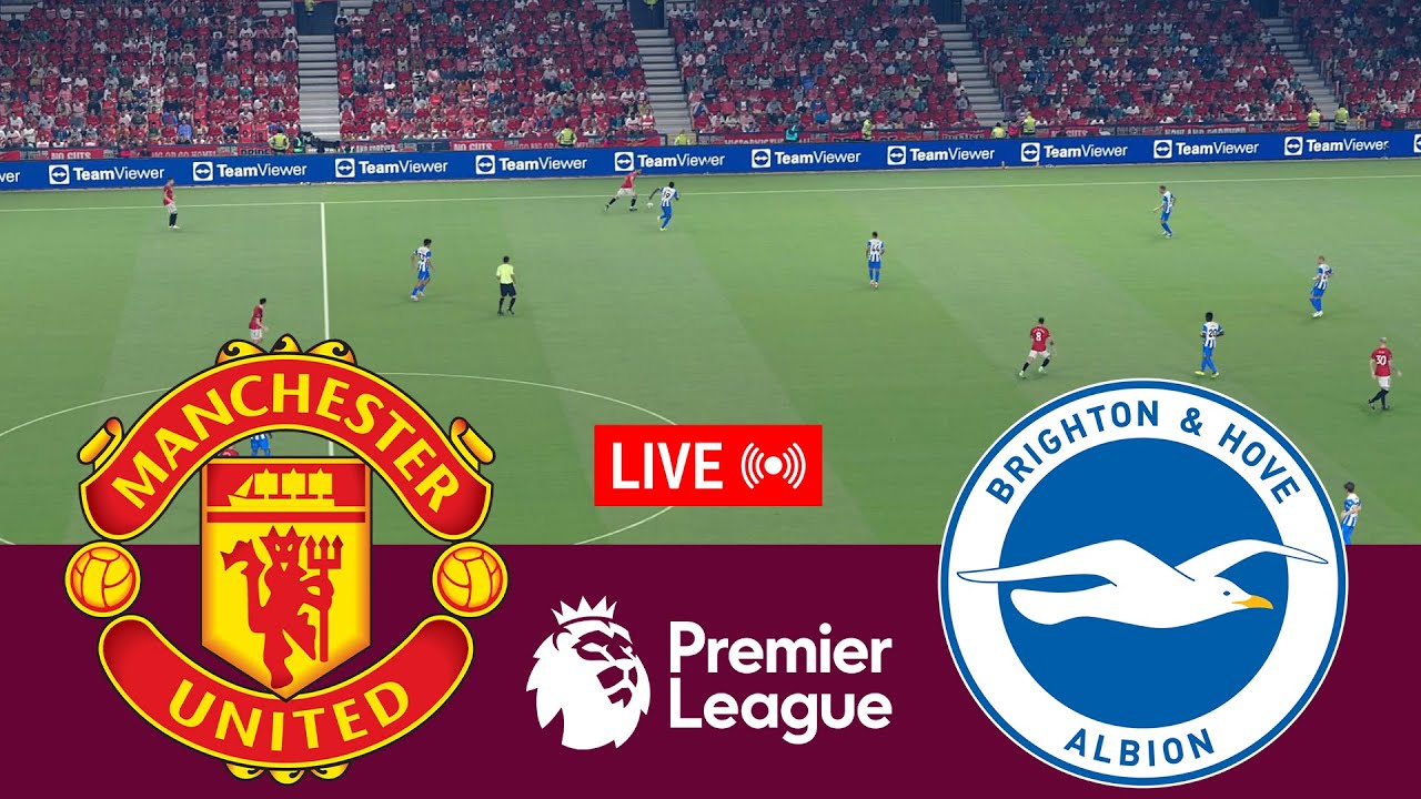 Watch Manchester United vs Brighton Live Match Simulation ⚽ | Premier League 2025/26