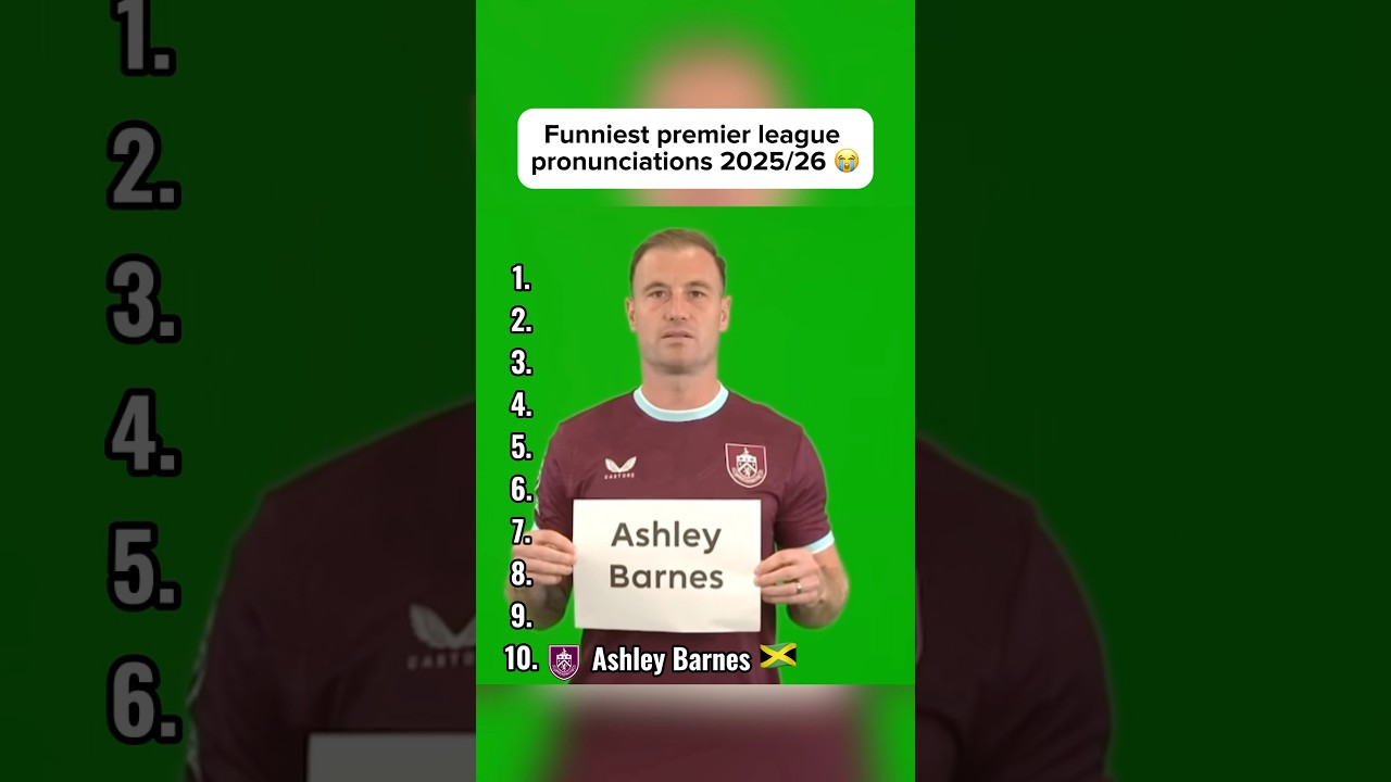 Hilarious Premier League Player Pronunciations of 2025/26 😂