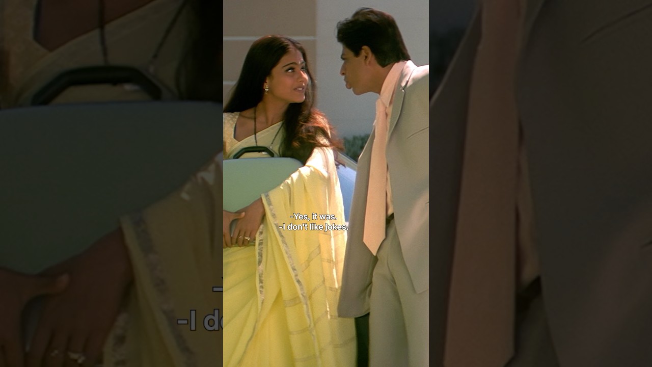 Kajol and SRK Share Playful Banter in Kabhi Khushi Kabhie Gham